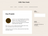 littlemoresonic.com Webseite Vorschau