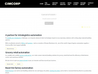 cimcorp.com Webseite Vorschau
