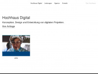 hochhaus-digital.de Webseite Vorschau
