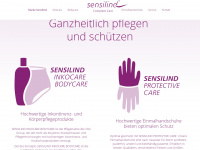 sensilind.eu Webseite Vorschau