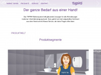 tapira.eu Webseite Vorschau