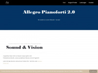 allegro-pianoforti.de Webseite Vorschau