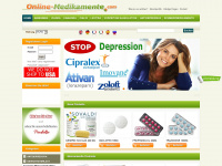 online-medikamente.com Webseite Vorschau