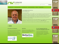 chirurgie-cottbus.com Webseite Vorschau