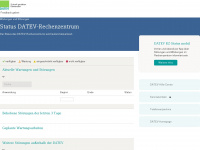 datev-status.de Webseite Vorschau