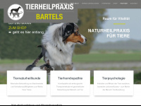tierheilpraxis-bartels.de Webseite Vorschau
