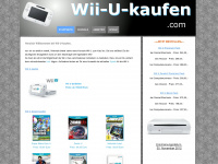 wii-u-kaufen.com Webseite Vorschau