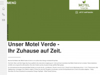 motel-verde.at Webseite Vorschau