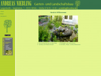 landschaftsbau-niebling.de Webseite Vorschau