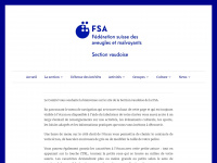 fsa-vaud.ch Webseite Vorschau