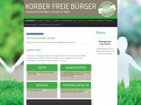 freie-wahler-korb.jimdo.com Webseite Vorschau
