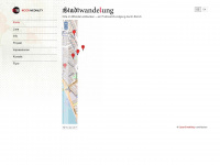 stadtwandelung.ch Webseite Vorschau