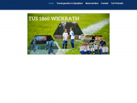 tus-wickrath-fussball.de Webseite Vorschau
