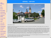 buergel-history.de Webseite Vorschau