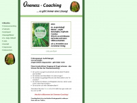 onenesscoaching.de Webseite Vorschau