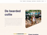 debeardedcollie.nl Webseite Vorschau