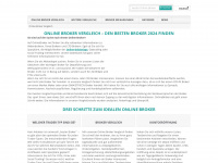 onlinebroker.net Webseite Vorschau