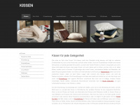 kissen1.com Webseite Vorschau