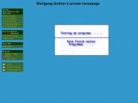 gothier.info Webseite Vorschau