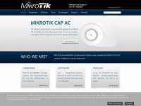 mikrotik.de Webseite Vorschau