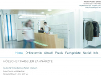 ihr-zahni.ch Webseite Vorschau