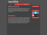 lars1106.de Webseite Vorschau
