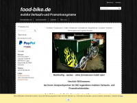 food-bike.de Webseite Vorschau