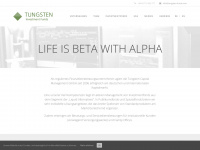 tungsten-funds.com Webseite Vorschau