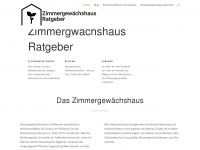zimmergewaechshaus-ratgeber.de Webseite Vorschau