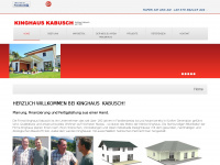 kinghaus.at Webseite Vorschau