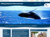deutsches-meeresmuseum.de Webseite Vorschau