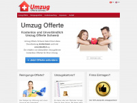 umzug-offerte-schweiz.com Webseite Vorschau