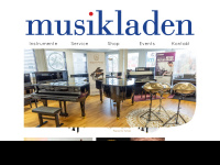 musikladen.be Webseite Vorschau