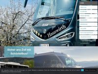 hauswirth-bus.at Webseite Vorschau