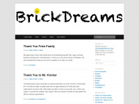 brickdreams.org Webseite Vorschau