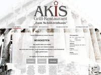 grill-restaurant-akis.de Webseite Vorschau