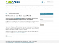 nutri-point.net Webseite Vorschau