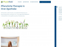 phytothek.de Webseite Vorschau