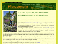 leipziger-pflanzenmarkt.de Webseite Vorschau