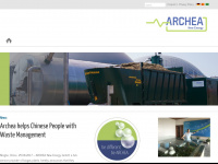 archea-biogas.com Webseite Vorschau