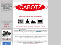 cabotz.ch Webseite Vorschau