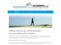 schoon-hausverwaltung.de Webseite Vorschau