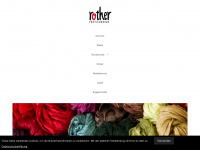 rother-textildesign.de Webseite Vorschau