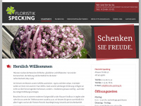 floristik-specking.de Webseite Vorschau
