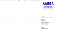 kaiser-stuckateur.de Webseite Vorschau