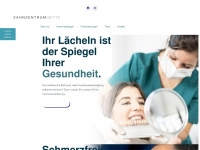 zahnzentrum-mitte.de Webseite Vorschau
