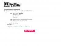 flipperwerk.de Webseite Vorschau