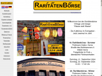 raritaetenboerse.com Webseite Vorschau