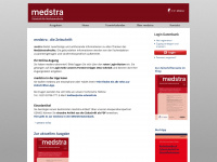 medstra-online.de Webseite Vorschau