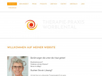 therapiepraxis-worblental.ch Webseite Vorschau